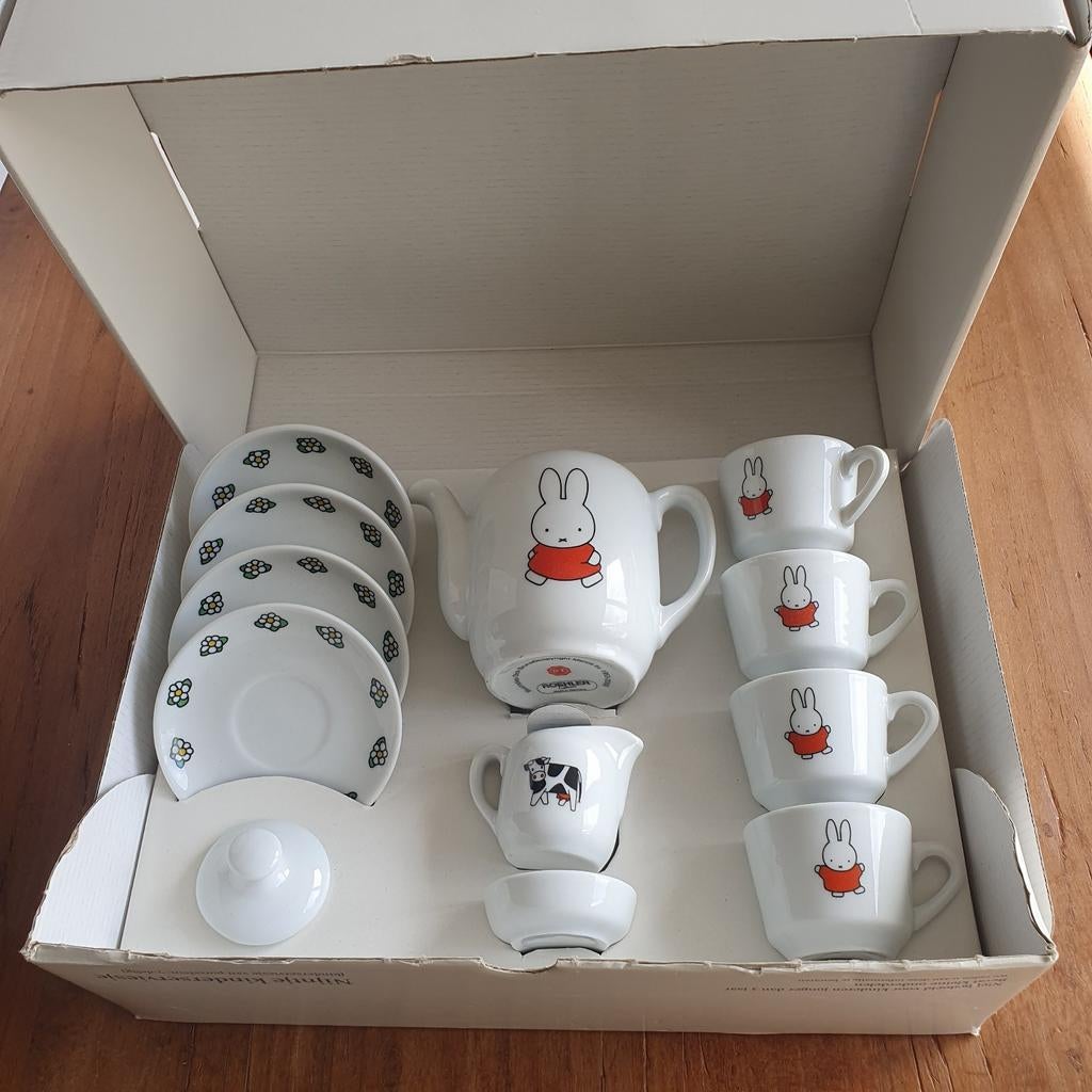 Nijntje kinder  theeserviesje Miffy, Huis en Inrichting, Keuken | Servies, Ophalen of Verzenden, Porselein, Overige stijlen, Kop(pen) en/of Schotel(s)