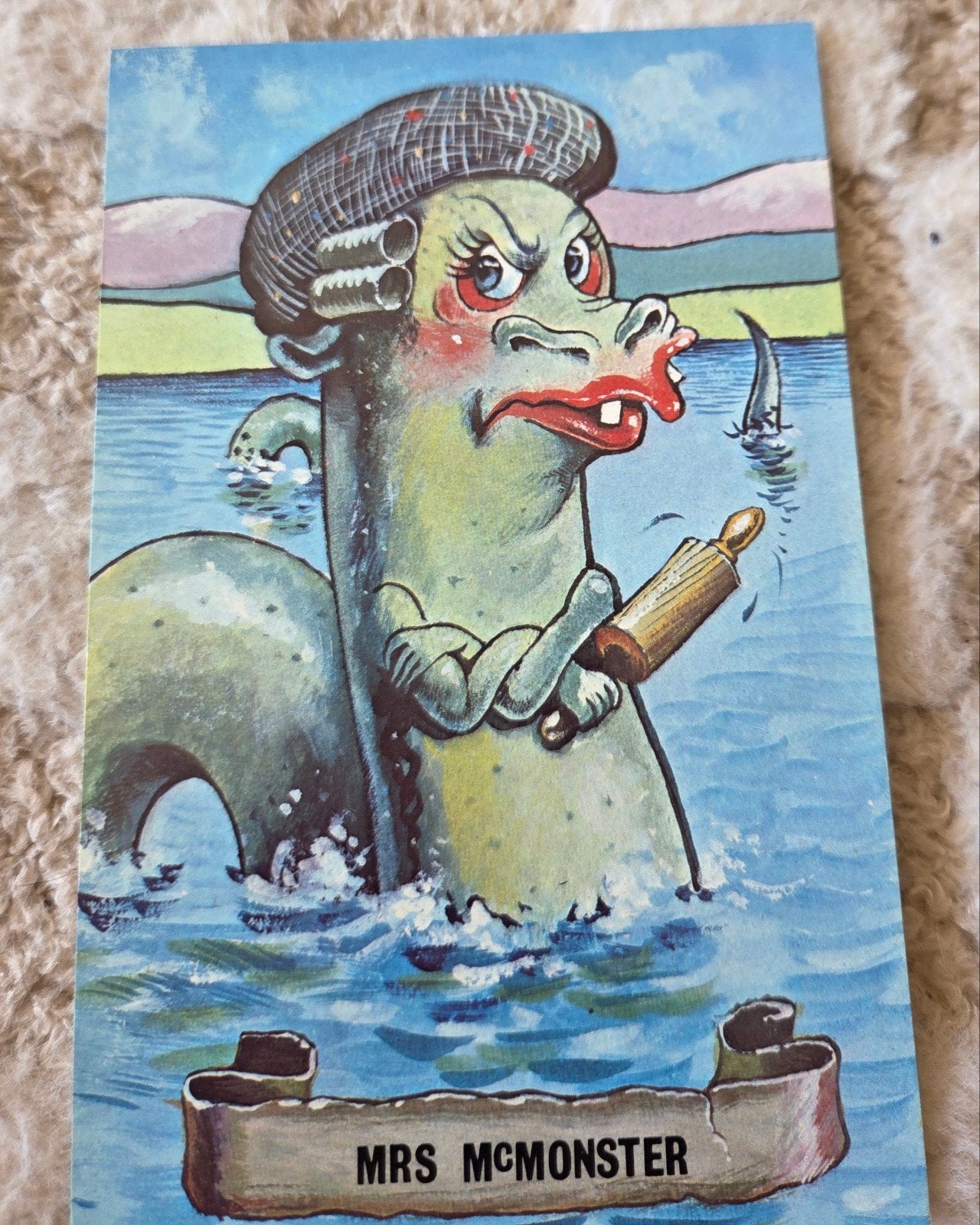 Mrs McMonster Schotland, Verzenden, 1960 tot 1980, Gelopen, Overige thema's