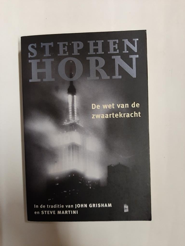 Stephen Horn - De wet van de zwaartekracht, Ophalen of Verzenden, Gelezen, Stephen Horn, Nederland