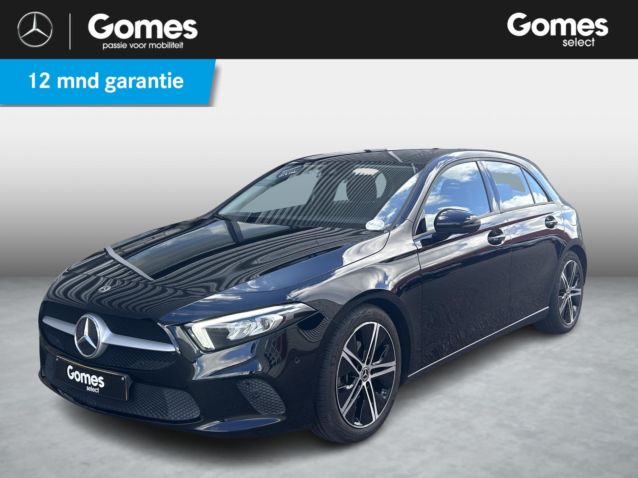 Mercedes-Benz A-klasse 180 Business Solution | Apple CarPlay, Auto's, 12 maanden, Gebruikt, 4 cilinders, Zwart