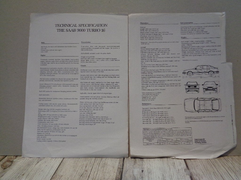 Saab 9000 turbo brochure, Boeken, Auto's | Folders en Tijdschriften, Ophalen of Verzenden, Zo goed als nieuw, Overige merken
