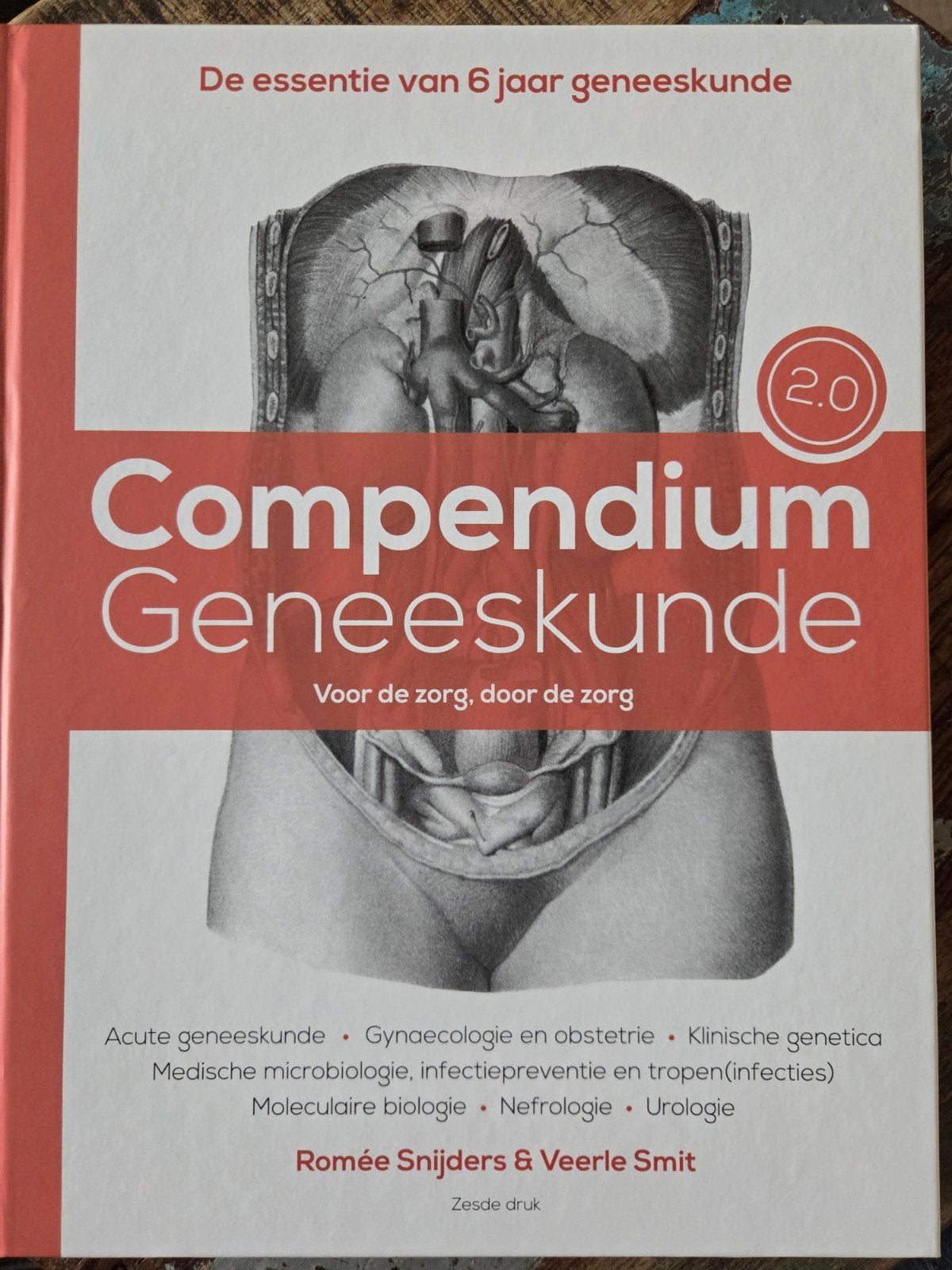 Compendium Geneeskunde 2.0 - Essentie van 6 jaar, Gelezen, Romée Snijders & Veerle Smit, Ophalen of Verzenden, WO