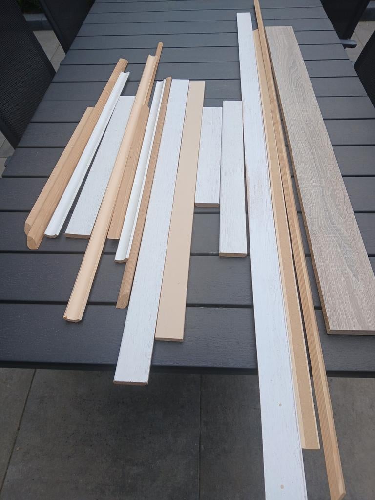 Hout / plankjes., Doe-het-zelf en Verbouw, Hout en Planken, Minder dan 25 mm, Ophalen of Verzenden, Plank, Minder dan 200 cm