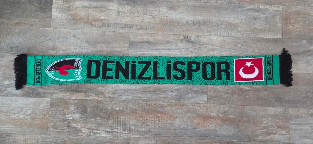 Sjaal Denizlispor, Ophalen of Verzenden, Zo goed als nieuw, Buitenlandse clubs, Vaantje of Sjaal