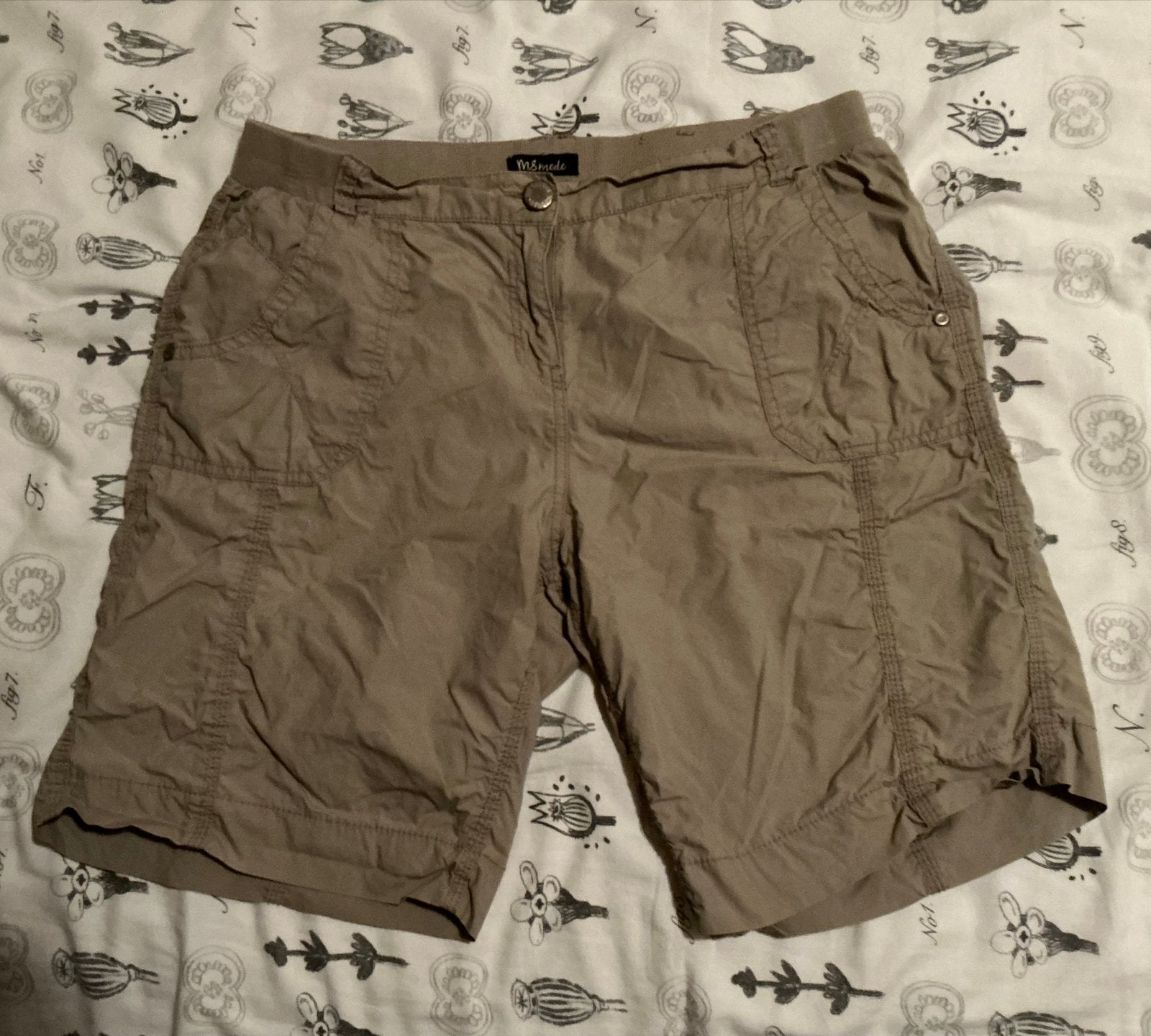 MS Mode korte broek maat 42, 1 seizoen gedragen, Verzenden, Maat 42/44 (L), Zo goed als nieuw, Bruin