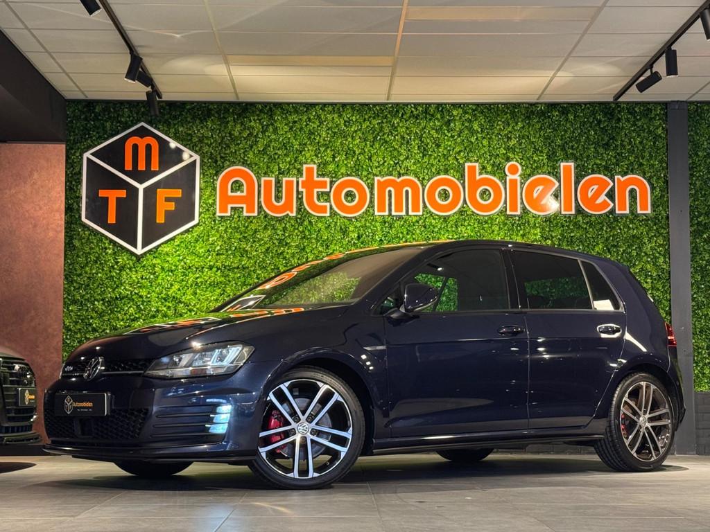 Volkswagen Golf 2.0 TDI GTD 184 PK |SPORT&SOUND|ACC|DAB|LANE, Gebruikt, Euro 6, Blauw, Alcantara