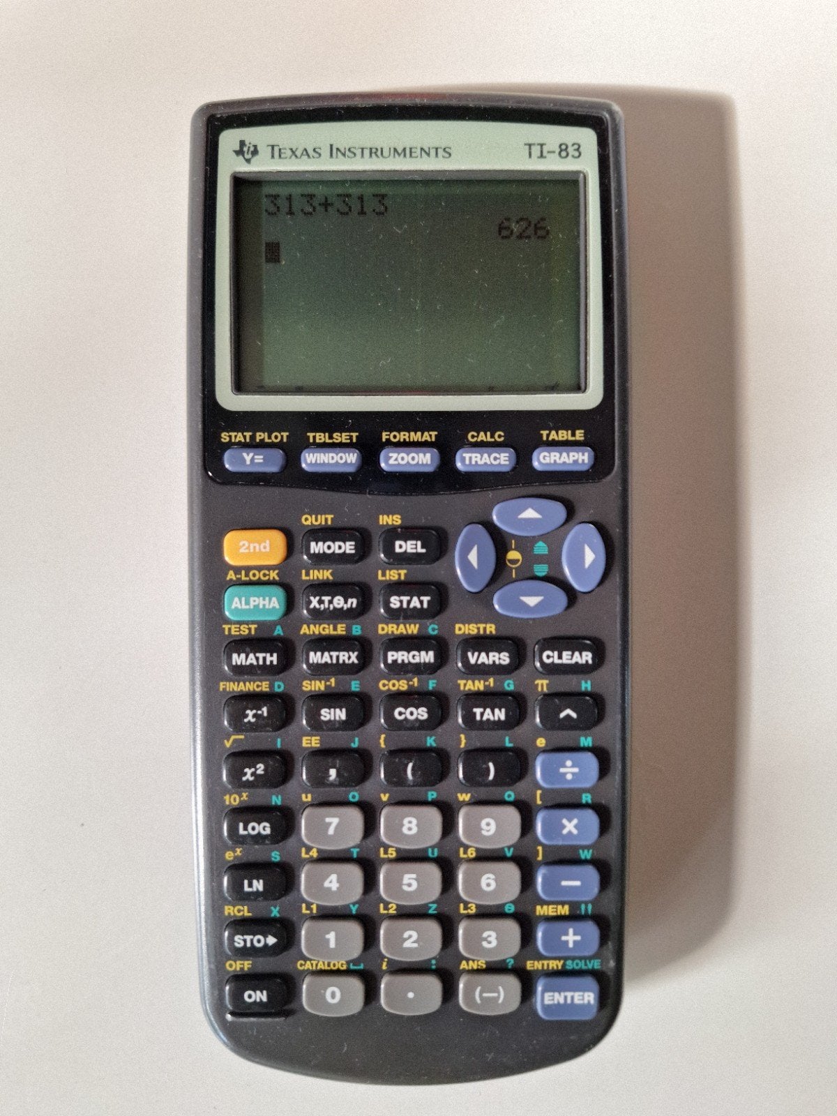 grafische rekenmachine ti-83 texas instruments, Diversen, Rekenmachines, Ophalen, Grafische rekenmachine, Gebruikt