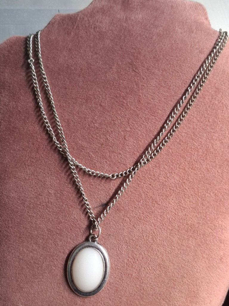 Lange ketting, Ophalen of Verzenden, Gebruikt, Overige kleuren, Overige materialen