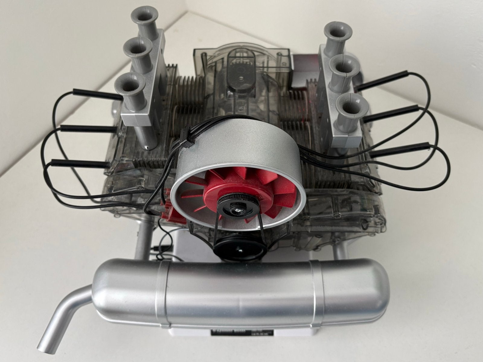 Porsche 911 Boxermotor Bouwpakket - Functioneel Model, Overige merken, Auto, Groter dan 1:32, Ophalen of Verzenden