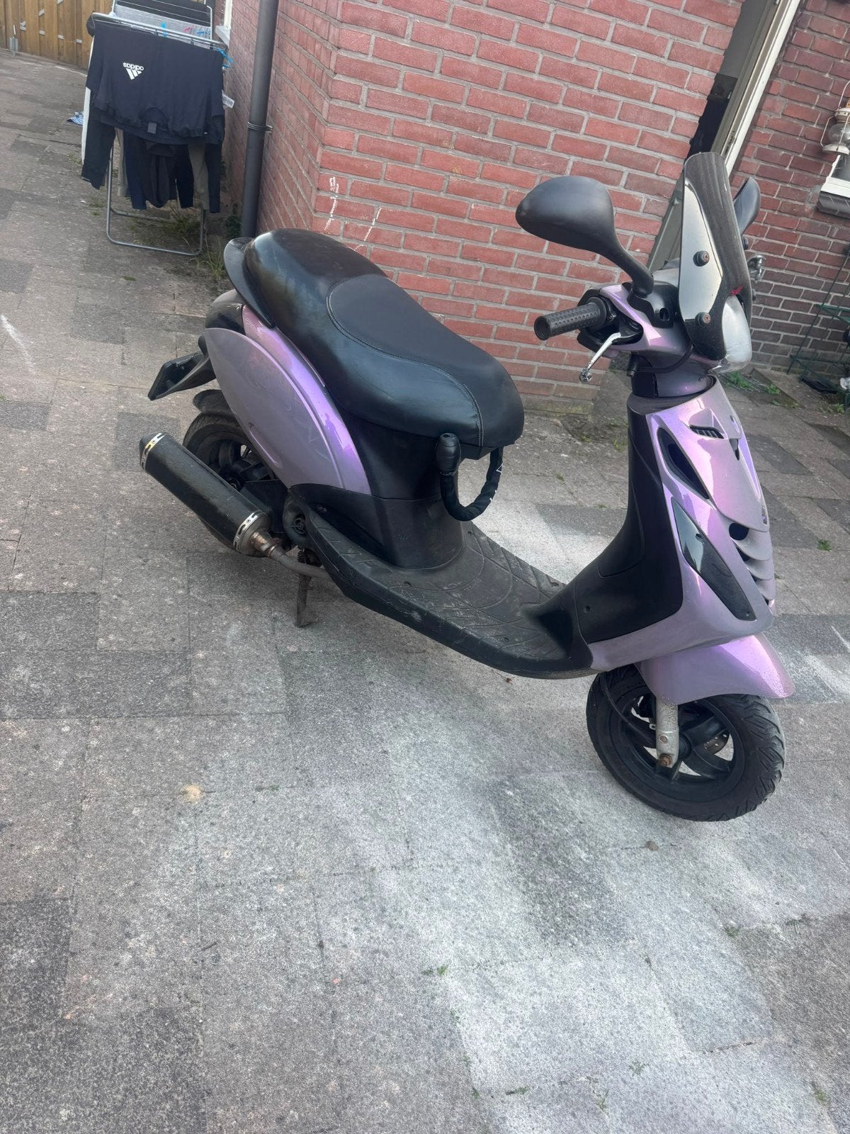 Piaggio Zip te koop,  in nette staat, Fietsen en Brommers, Scooters | Piaggio, Ophalen, Gebruikt, Zip, Benzine
