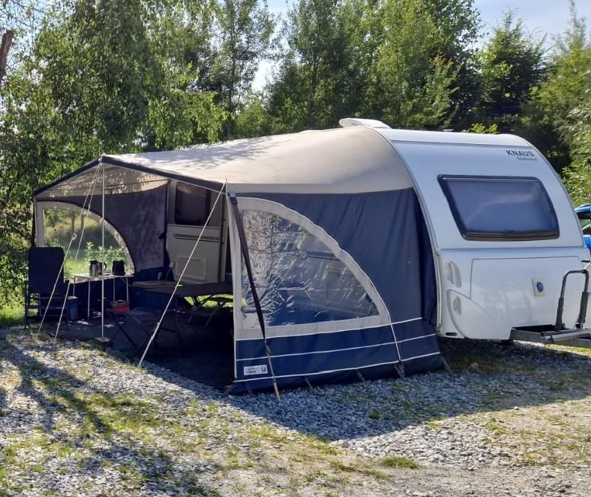 Caravan Luifel met zijwanden, Caravans en Kamperen, Caravan accessoires, Ophalen, Gebruikt