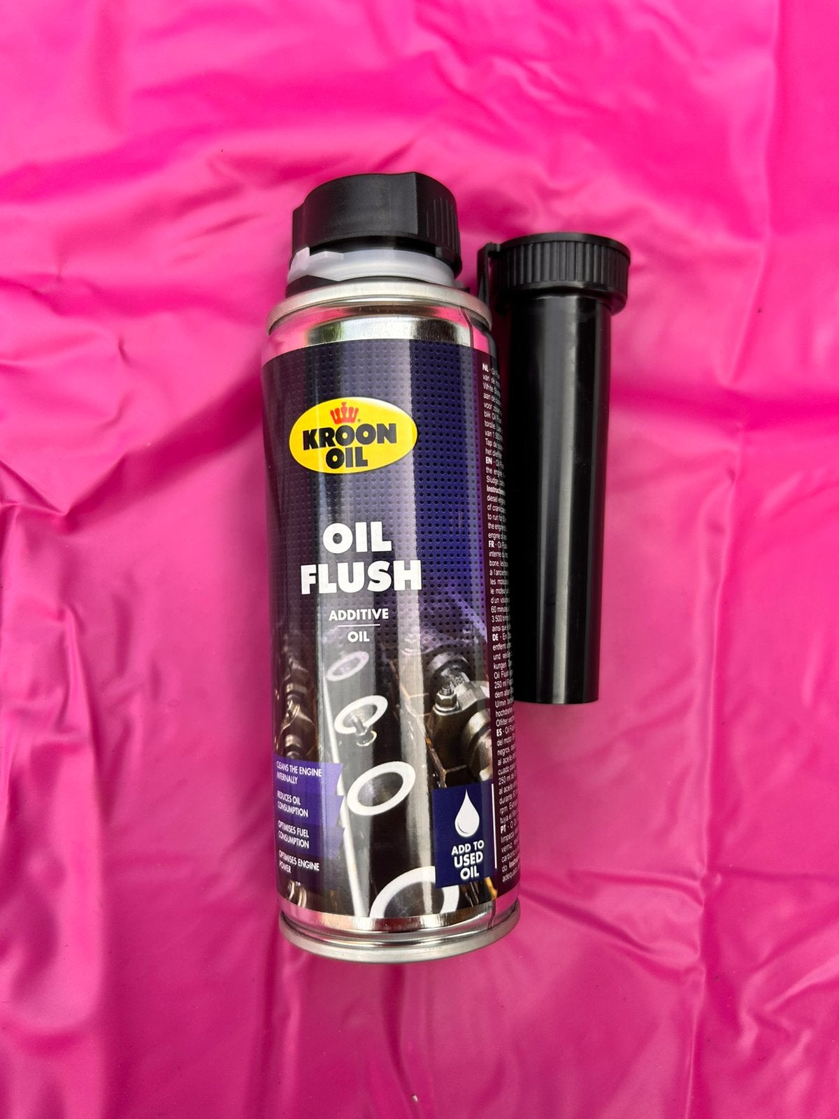 Kroon oil flush, Ophalen