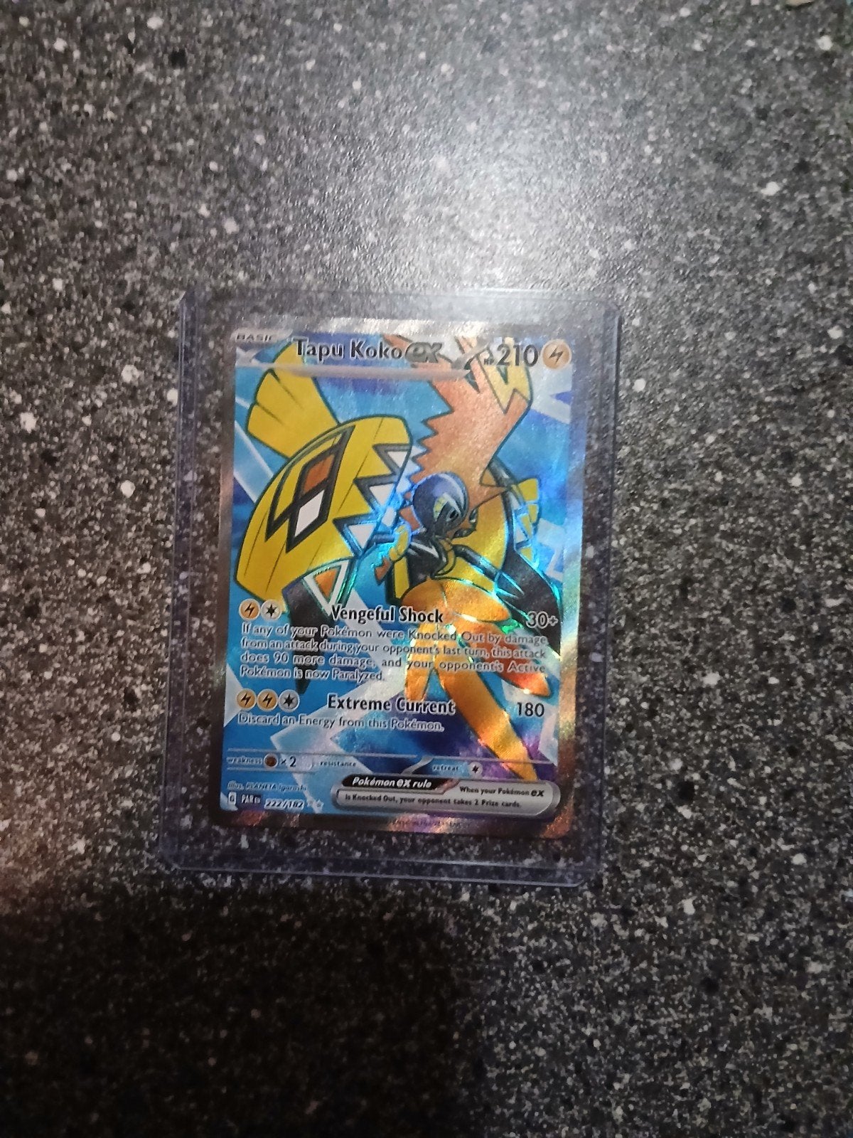 Tapu Koko GX Pokémon kaart - Full Art Foil, Ophalen of Verzenden, Zo goed als nieuw, Losse kaart, Foil