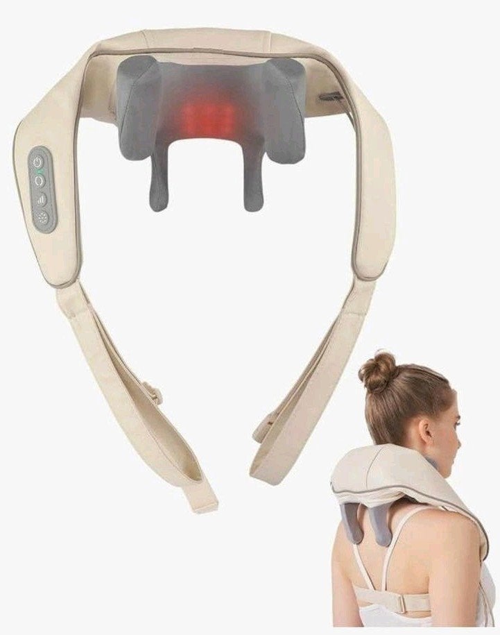 Draagbaar Shiatsu-massageapparaat voor nek/schouders/rug., Ophalen of Verzenden, Nieuw, Overige typen