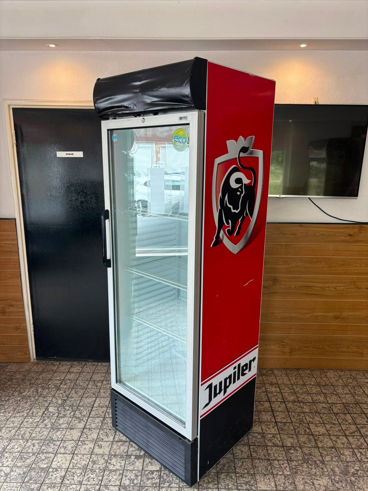 Jupiler bier koelkast, Witgoed en Apparatuur, Minder dan 75 liter, Ophalen, Zo goed als nieuw, Zonder vriesvak