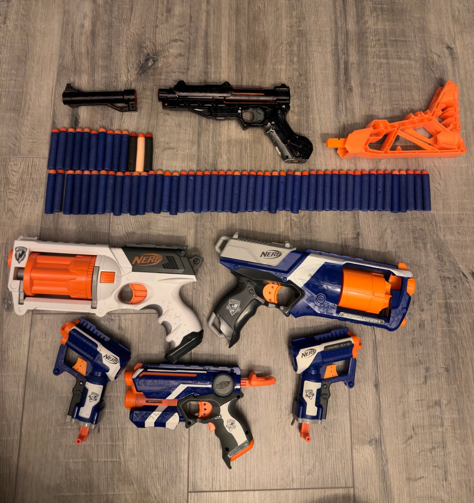 Nerf pistolen, Verzamelen, Speelgoed, Ophalen of Verzenden, Zo goed als nieuw
