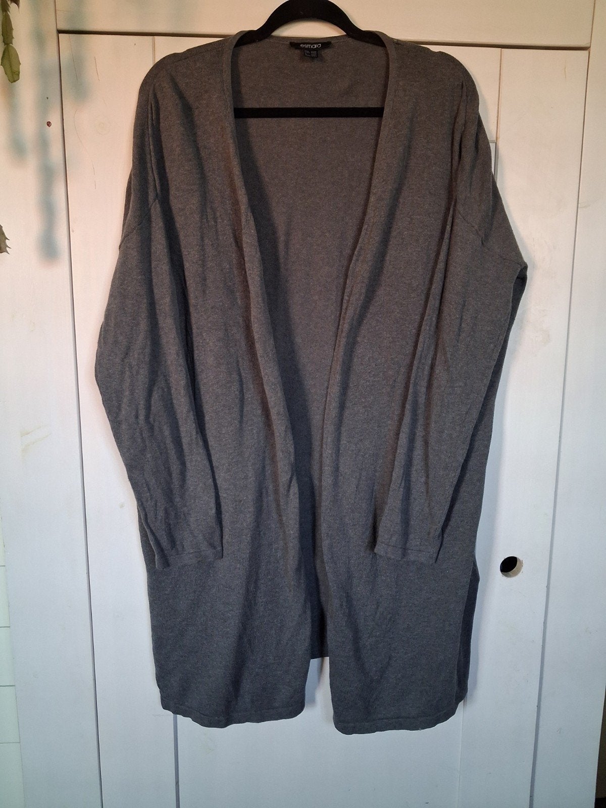 Lang grijs vest Esmara XL, Ophalen of Verzenden, Zo goed als nieuw, Grijs, Trui of Vest