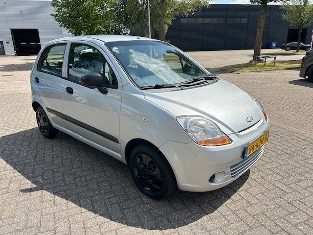 Chevrolet Matiz 0.8 Spirit AIRCO ELEKTR-PKKT NAP (bj 2009), Auto's, Voorwielaandrijving, Stof, Gebruikt, Metallic lak