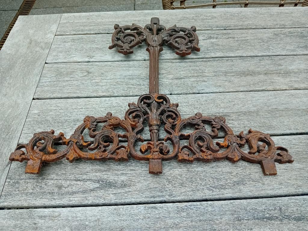 levensboom voor boven voordeur, Ophalen, Metaal, Wandsculptuur, Gebruikt