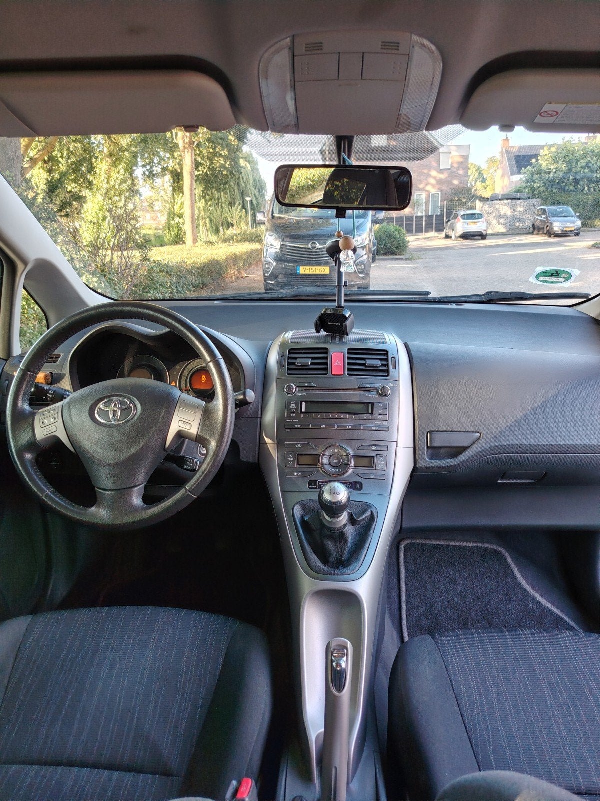 Toyota Auris 1.6 16V Vvt-i 5DR Terra 2009 Blauw, Auto's, Toyota, Voorwielaandrijving, 4 cilinders, Sound system, Blauw
