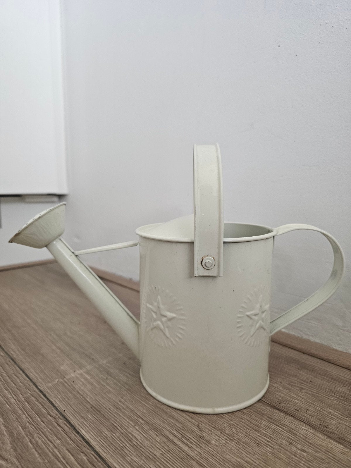 Vintage metalen plantengieters - Nieuw!, Ophalen, Minder dan 30 cm, Rond, Nieuw