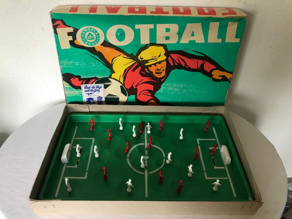Vintage Voetbal Spel Chemoplast Brno Football Voetbalspel, Ophalen of Verzenden