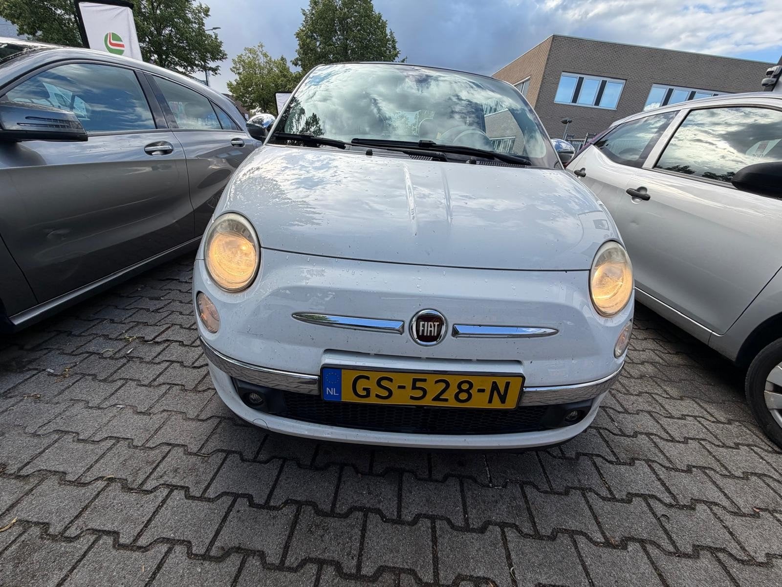 Fiat 500, Wit, Bedrijf, Handgeschakeld, Te koop