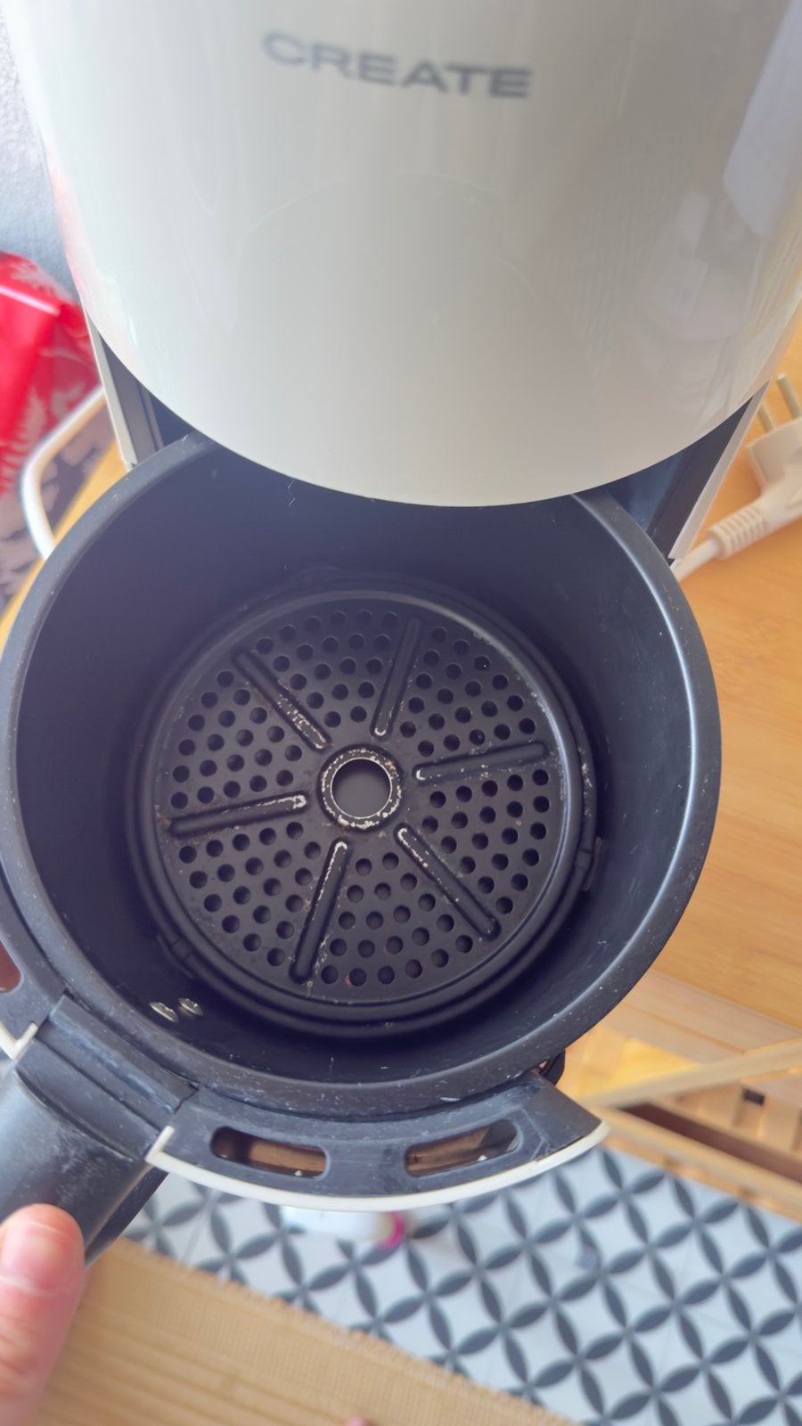 Foto 4 van CREATE Airfryer 1.5L - Compacte heteluchtfriteuse