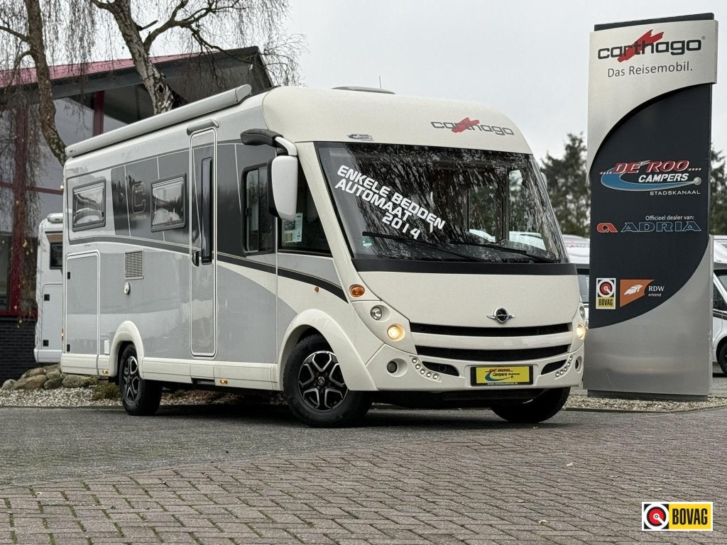 Carthago C-Compactline I 143 LE Lengtebed AUTOMAAT Lithium, Standaard zit, Fiat, Koelkast, 6 tot 7 meter