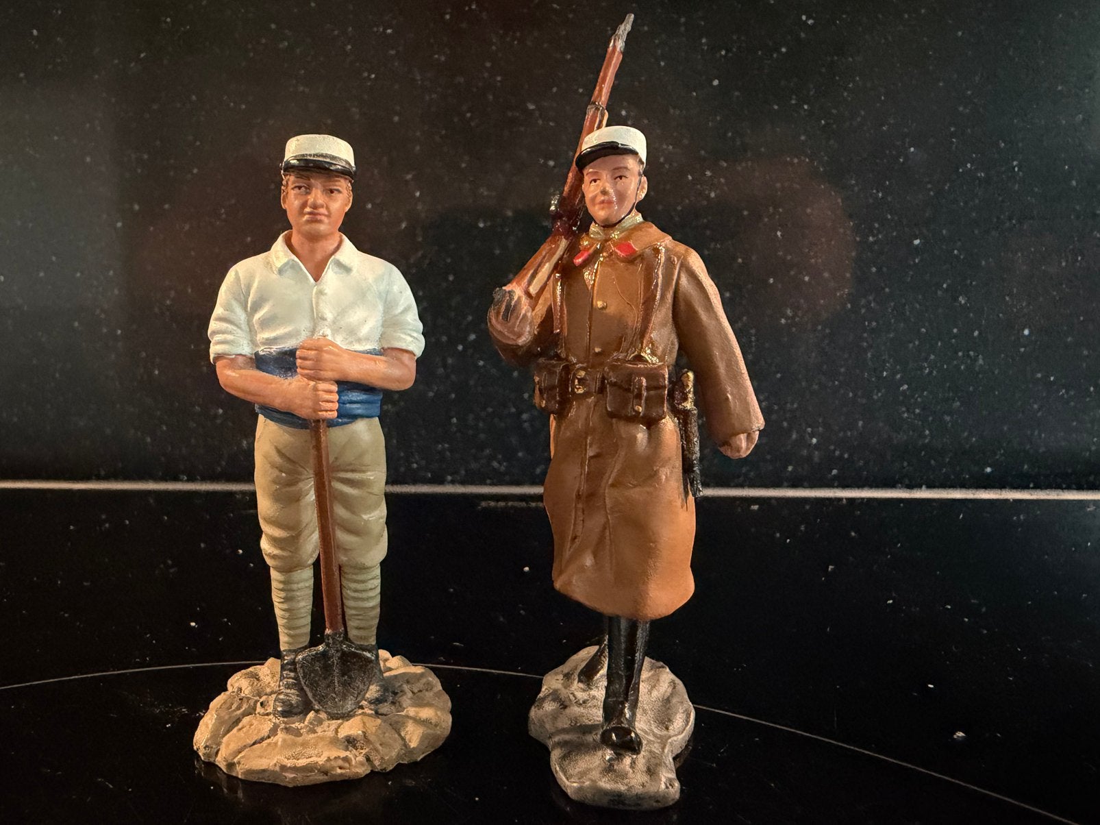 Set franse Soldaten 1920, Ophalen of Verzenden, Zo goed als nieuw, 1:35 tot 1:50