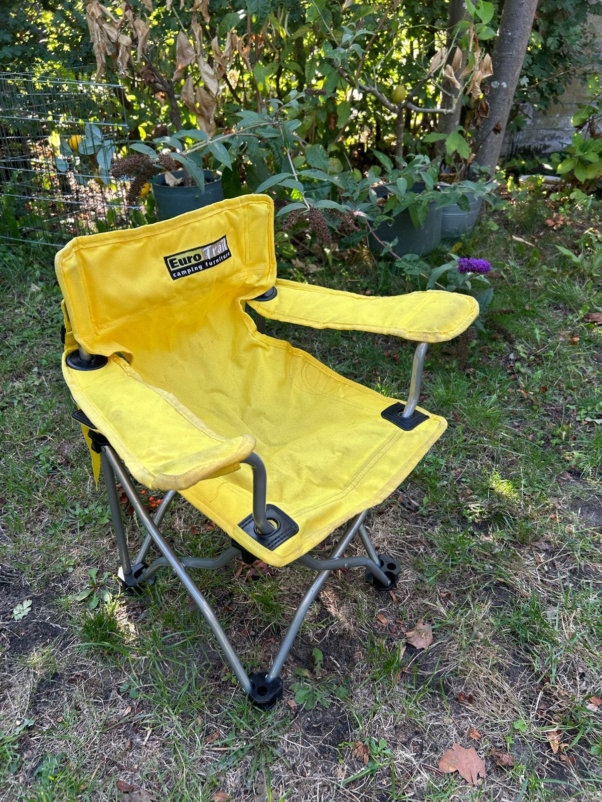 Euro Trail Ardeche Opvouwbare Campingstoel kind, Ophalen, Gebruikt, Campingstoel