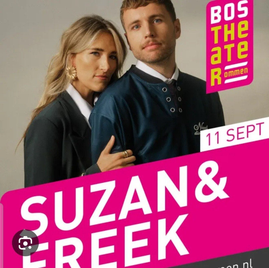Gezocht; 2 kaartjes voor Suzan en Freek (bostheater Ommen), Twee personen, September