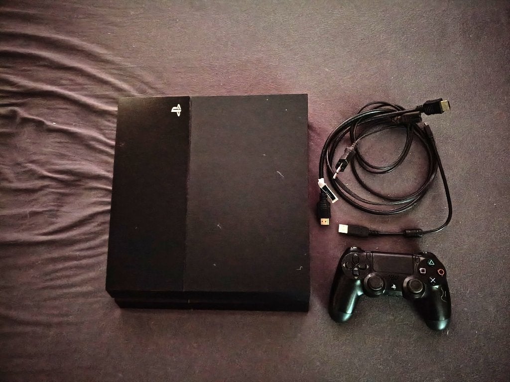 playstation4 met games ps4, Ophalen, Met 1 controller, Original, 500 GB