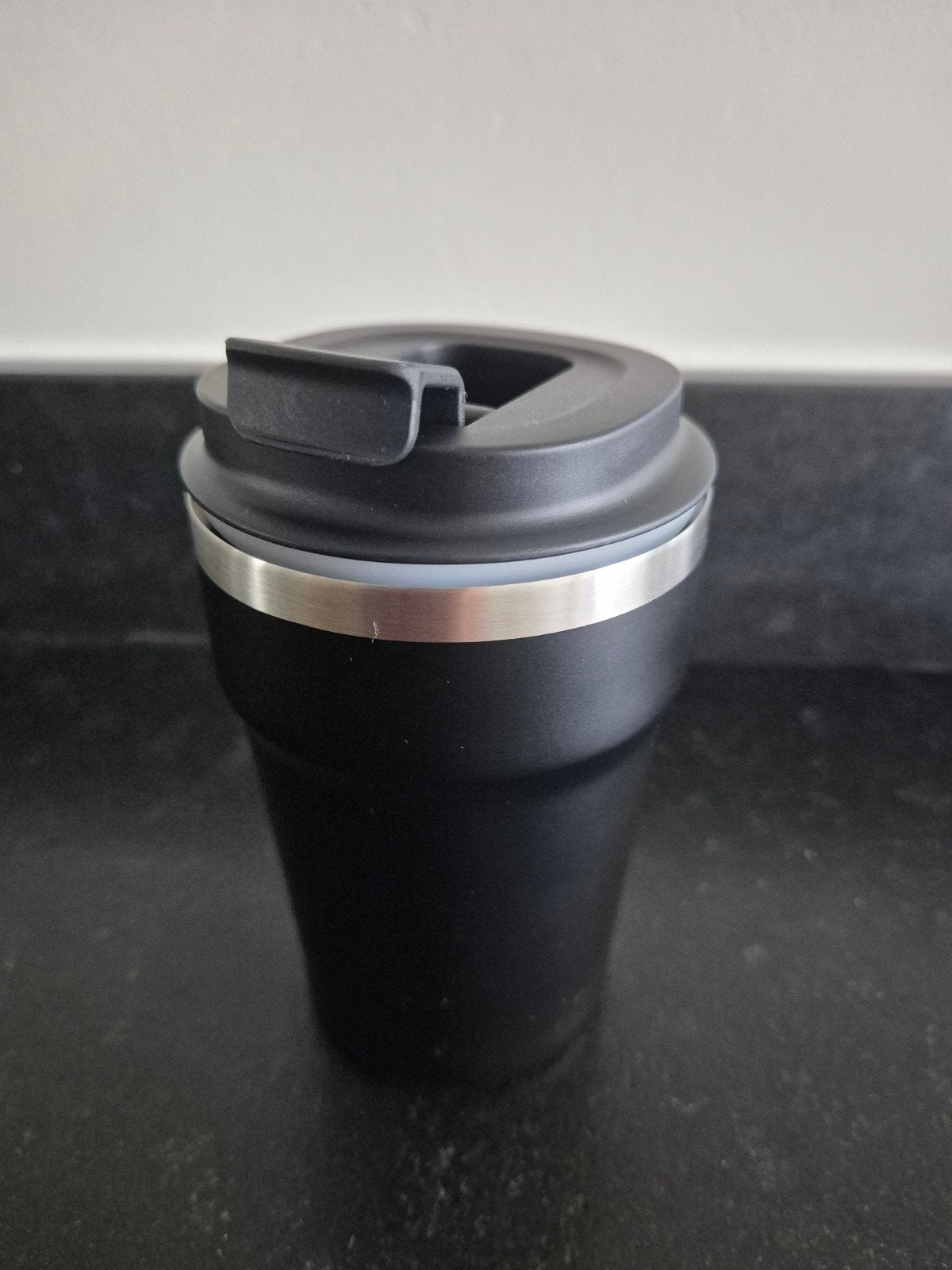 Nieuwe zwarte koffie thermoskan, Huis en Inrichting, Keuken | Keukenbenodigdheden, Ophalen of Verzenden, Nieuw, Kunststof