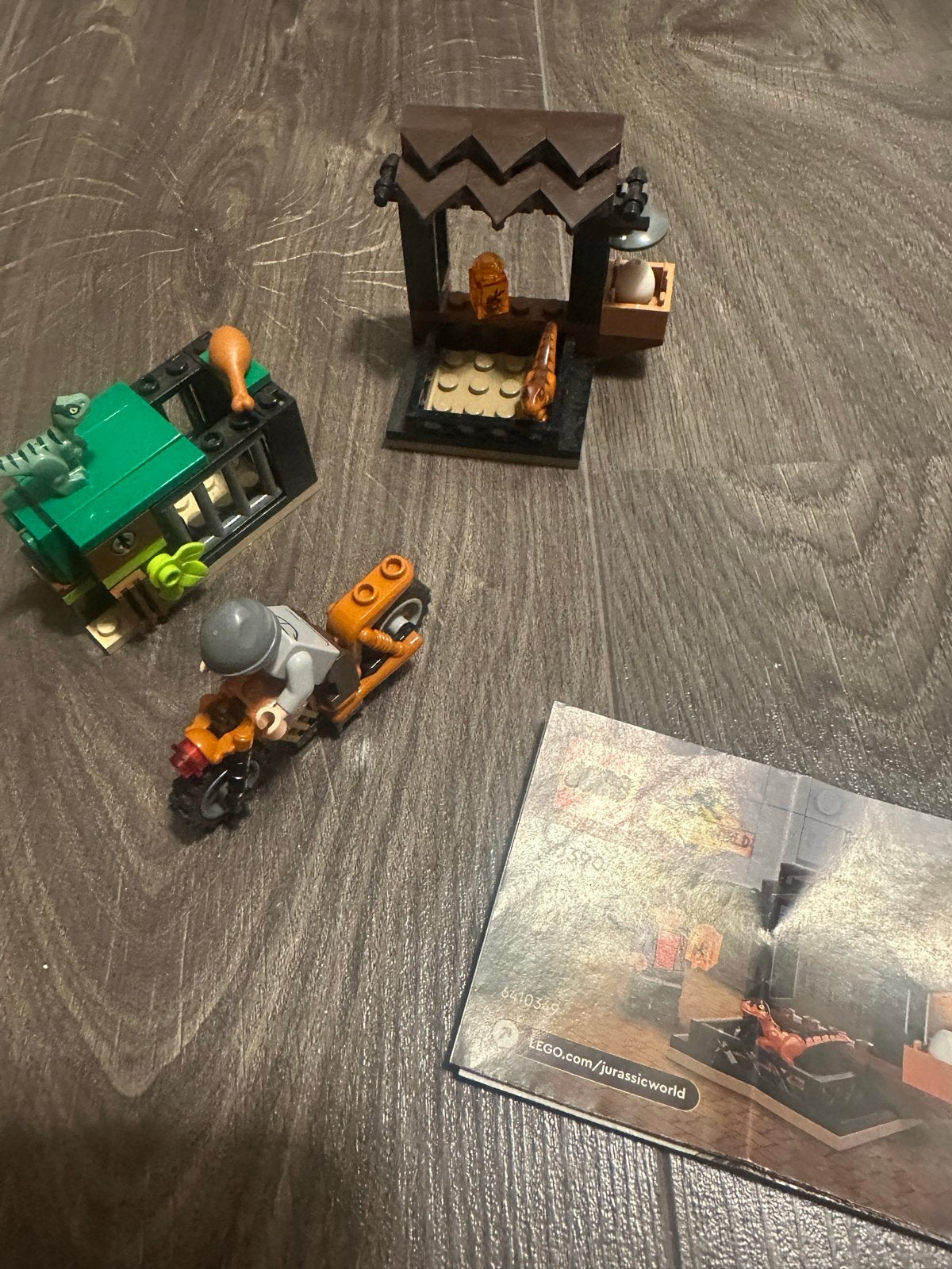 LEGO Jurassic World 30390 Carnotaurus Dinosaurus Ontsnapping, Jurassic World, Lego, Ophalen of Verzenden, Zo goed als nieuw