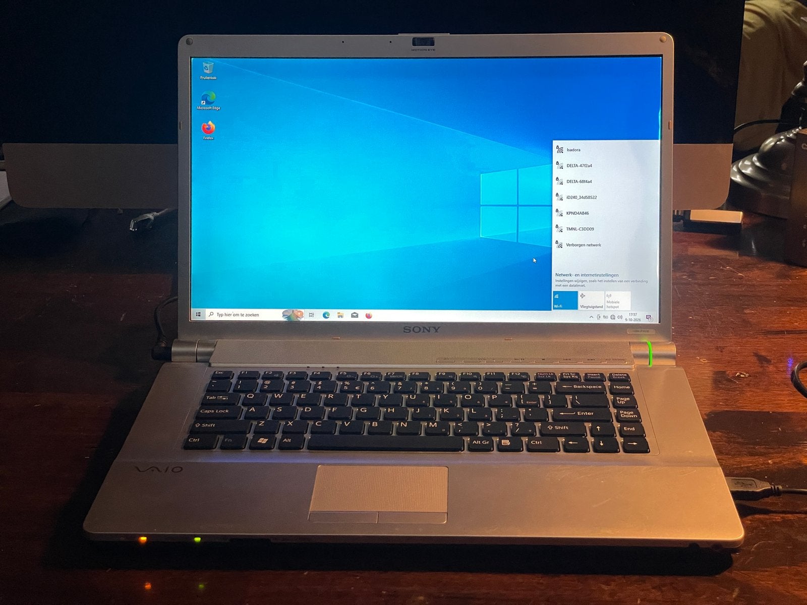 Sony VAIO VGN-FW11E Laptop - Windows 10 Home, Ophalen, Gebruikt, HDD, Qwerty