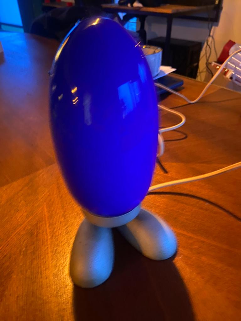 Vintage ikea egg, Huis en Inrichting, Lampen | Tafellampen, Ophalen, Zo goed als nieuw, Minder dan 50 cm