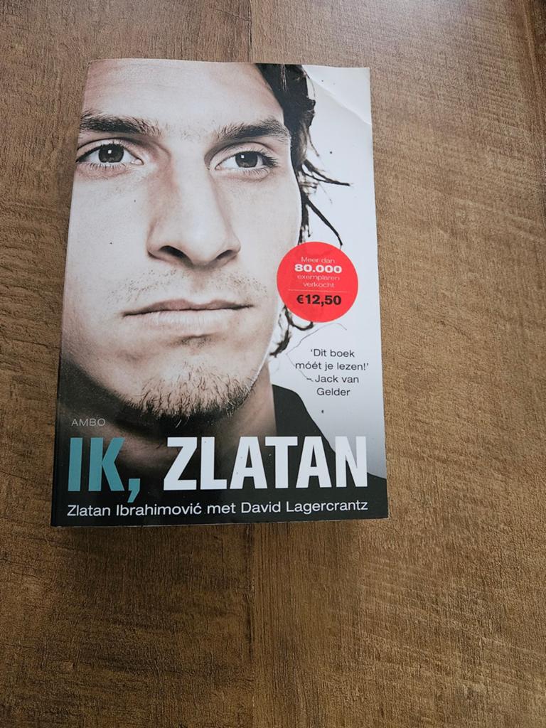 IK, ZLATAN - Zlatan Ibrahimović met David Lagercrantz, Boeken, Ophalen of Verzenden, Gelezen, Zlatan Ibrahimović met David Lagercrantz