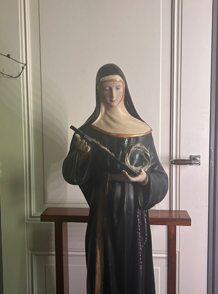 Groot beeld van de Heilige Rita, 88 cm!, Ophalen