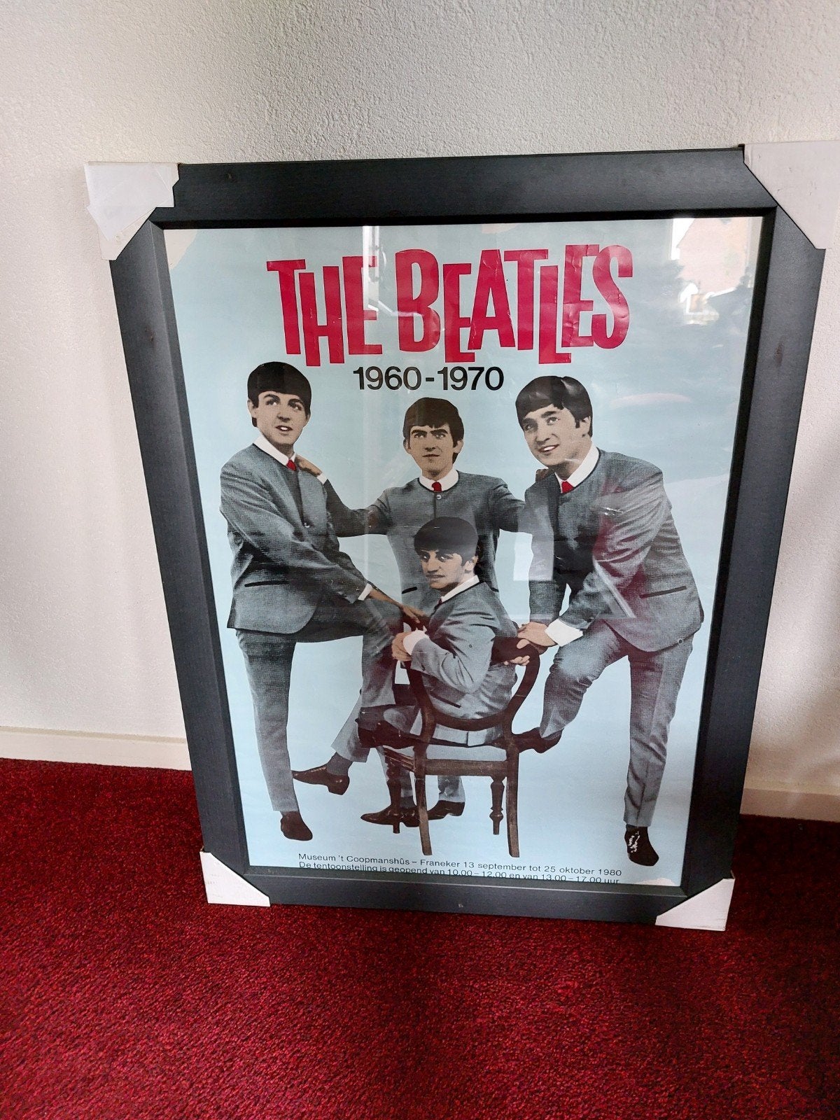 schilderij de beatles, Ophalen of Verzenden, Zo goed als nieuw