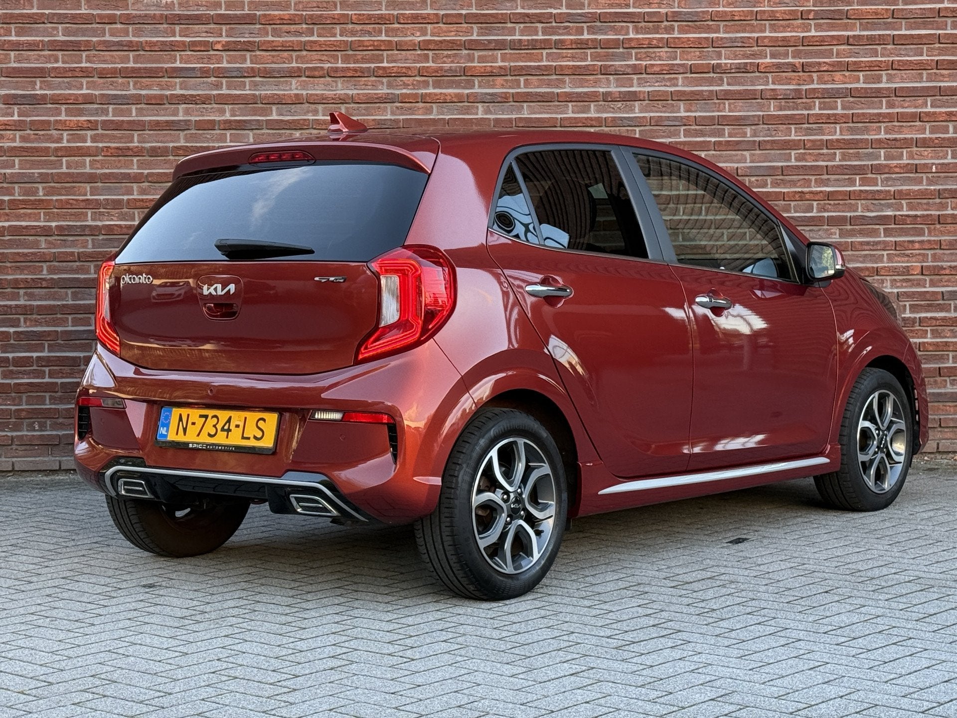 Kia Picanto 1.0 DPi GT-Line 31dkm eerste eigenaar (bj 2021), Auto's, Voorwielaandrijving, Gebruikt, Overige kleuren, 4 stoelen