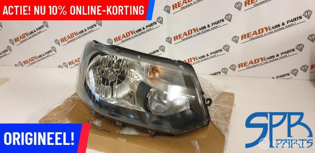 TRANSPORTER T5 GP Koplamp Rechts 7E1941016T NIEUW 2010-2015, Auto-onderdelen, Volkswagen, Nieuw, Ophalen of Verzenden