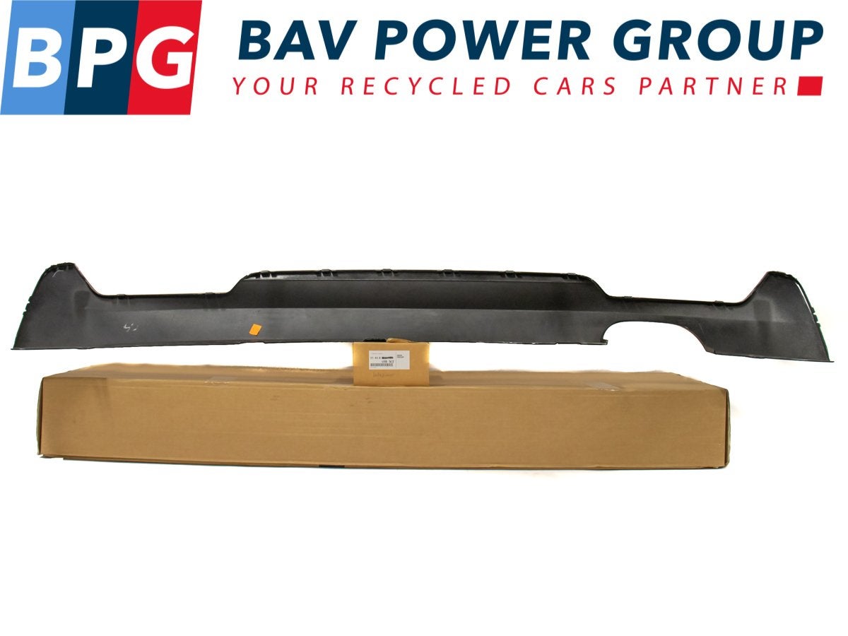 BUMPER ACHTER DIFFUSER M PAKKET 4 serie Gran Coupe (F36), Gebruikt, Achter, Bumper, BMW