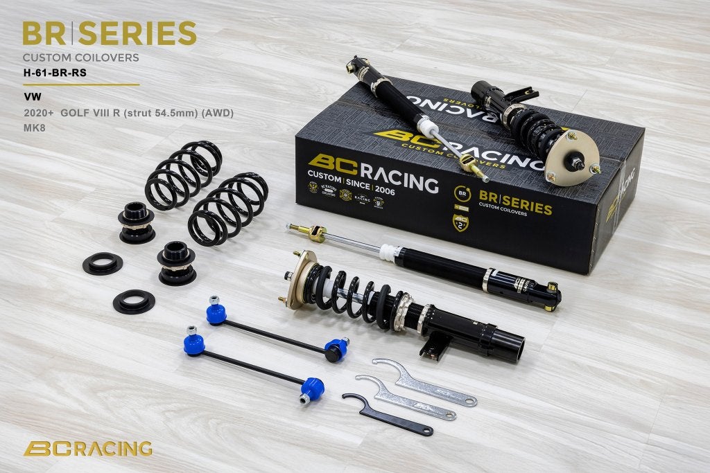 BC Racing schroefset verlaging - Volkswagen Golf 8 R 20+, Ophalen of Verzenden