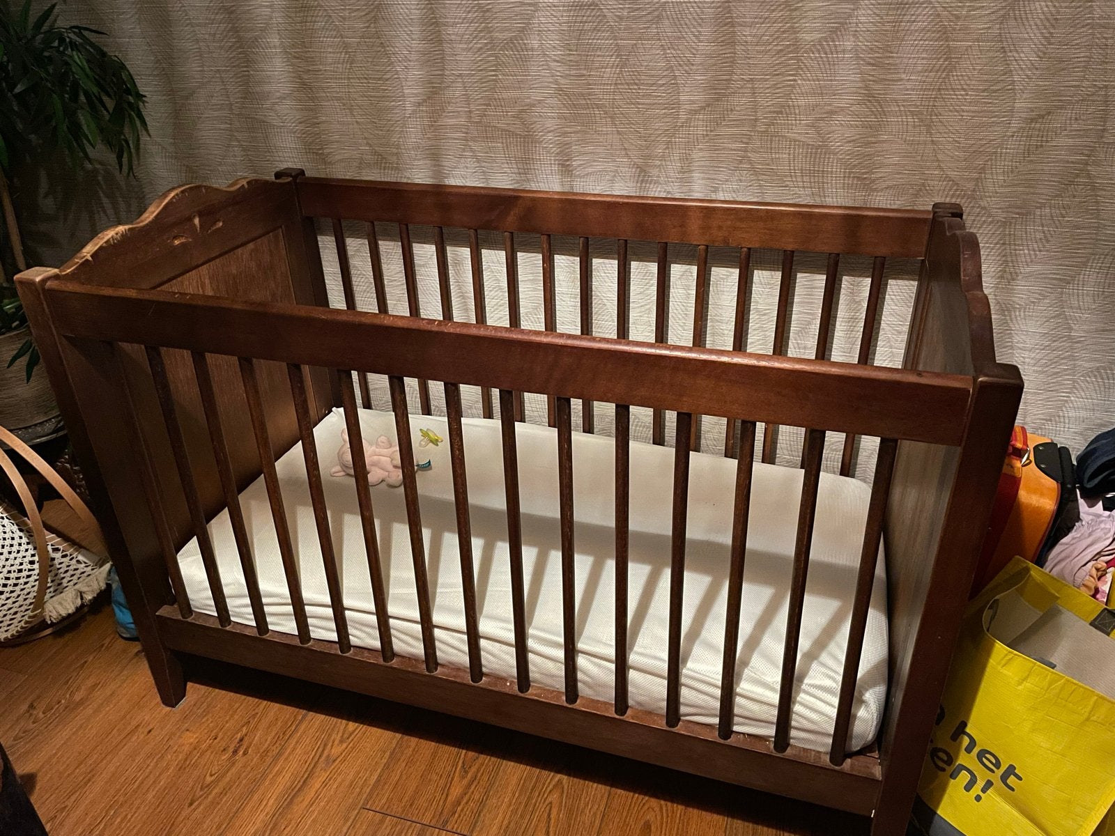 Unieke Koloniale complete Babykamer - Hout en Bamboe, Ophalen, Gebruikt, Jongetje of Meisje