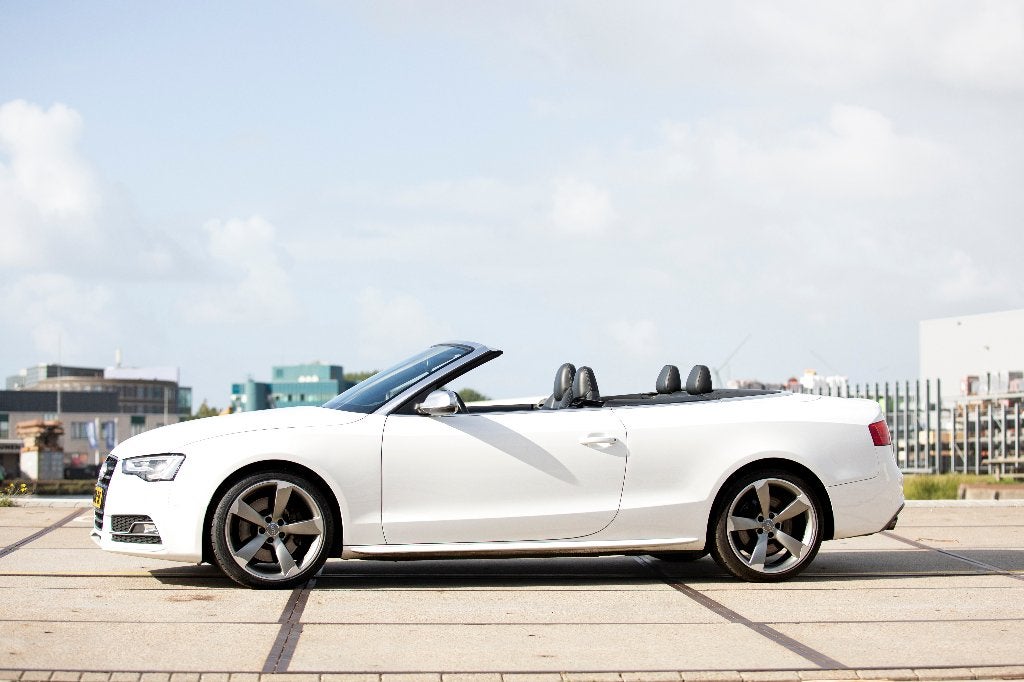 Audi S5 3.0 Tfsi 245KW Cabrio Quat. S-tr 2013 Wit, Auto's, Automaat, Euro 5, Zwart, 2995 cc