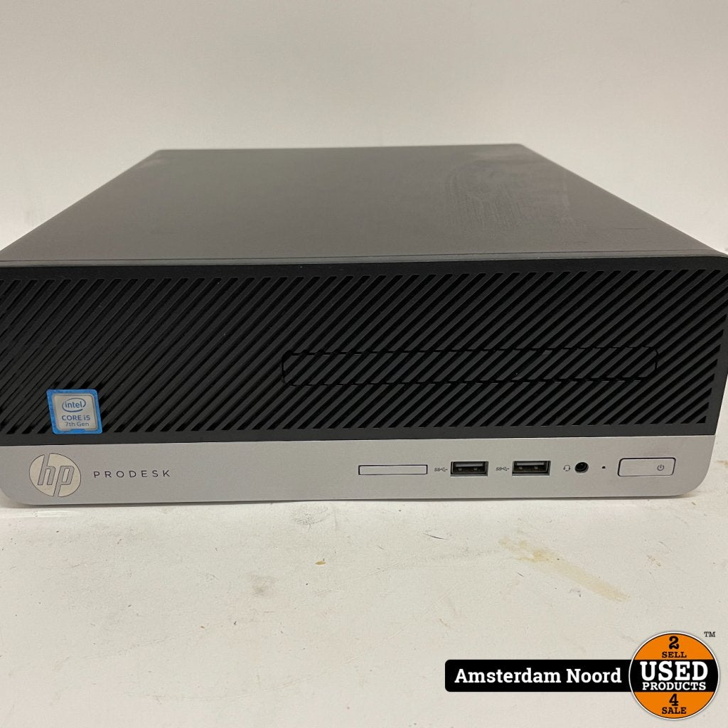 HP ProDesk 400 G6 SFF i5-8500/8GB/128SSD/W10, Computers en Software, Desktop Pc's, Gebruikt