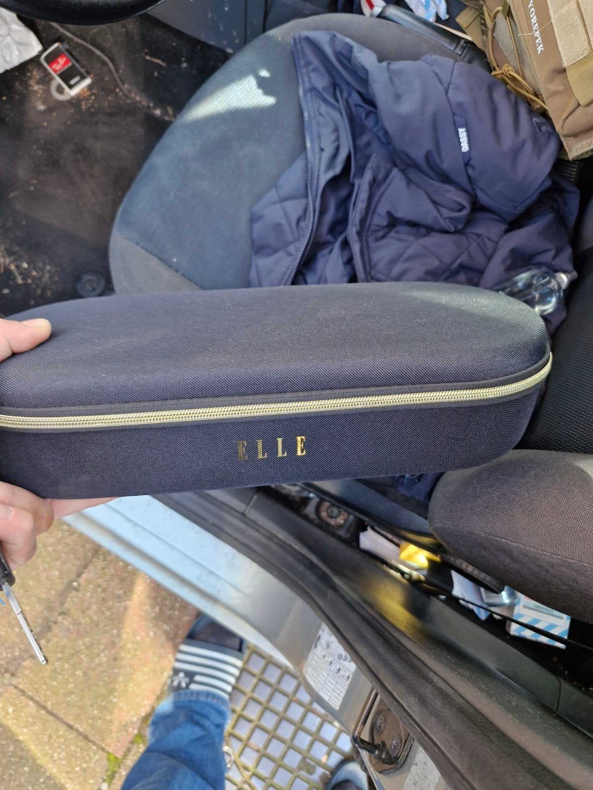 Elle Krultang/Stijltang Set - Zo goed als nieuw, Ophalen, Zo goed als nieuw, Krultang of Stijltang