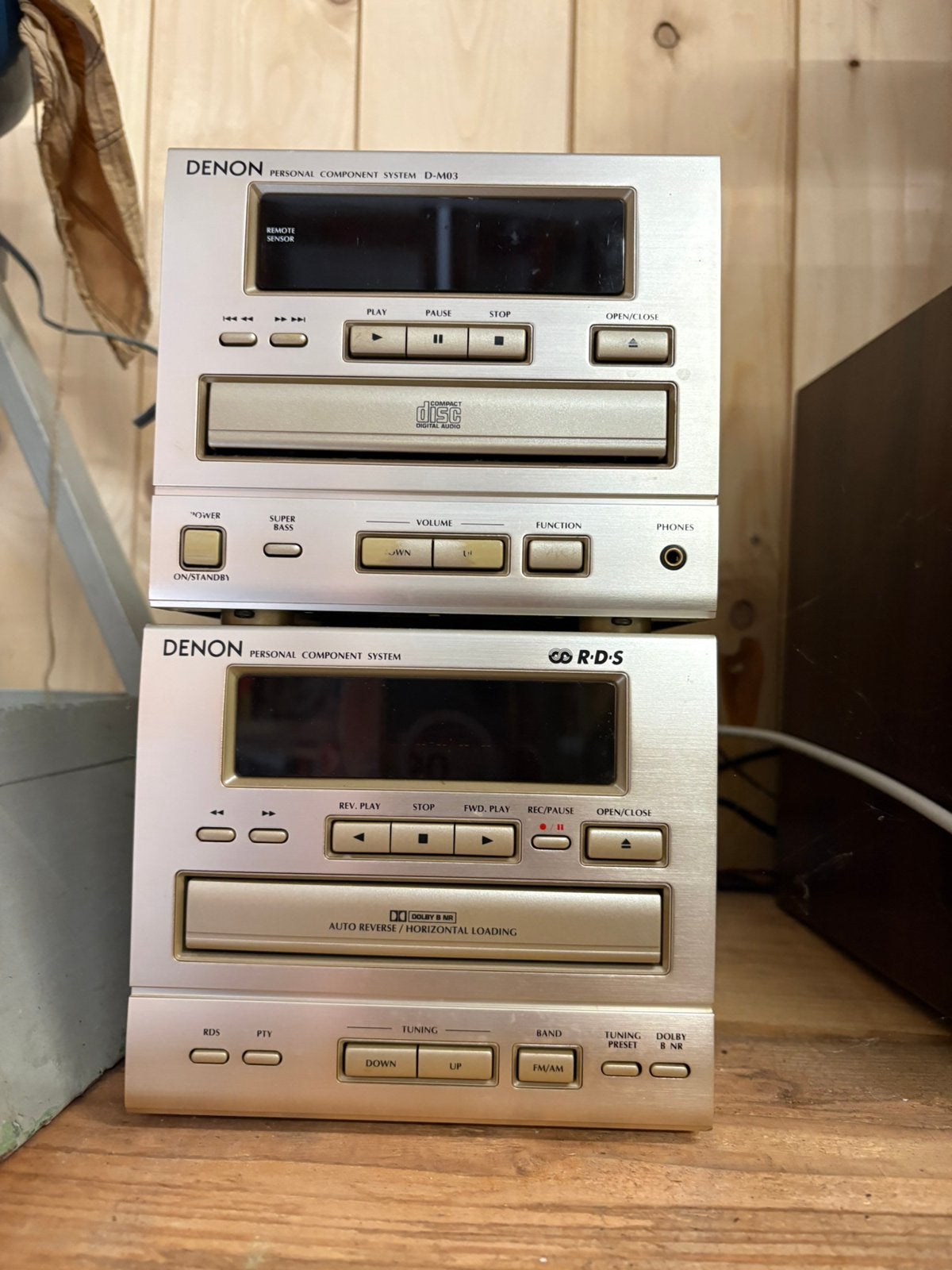 Denon D-MO3 setje. Netjes. Werkt., Audio, Tv en Foto, Stereo-sets, Ophalen of Verzenden, Tuner of Radio, Denon, Microset