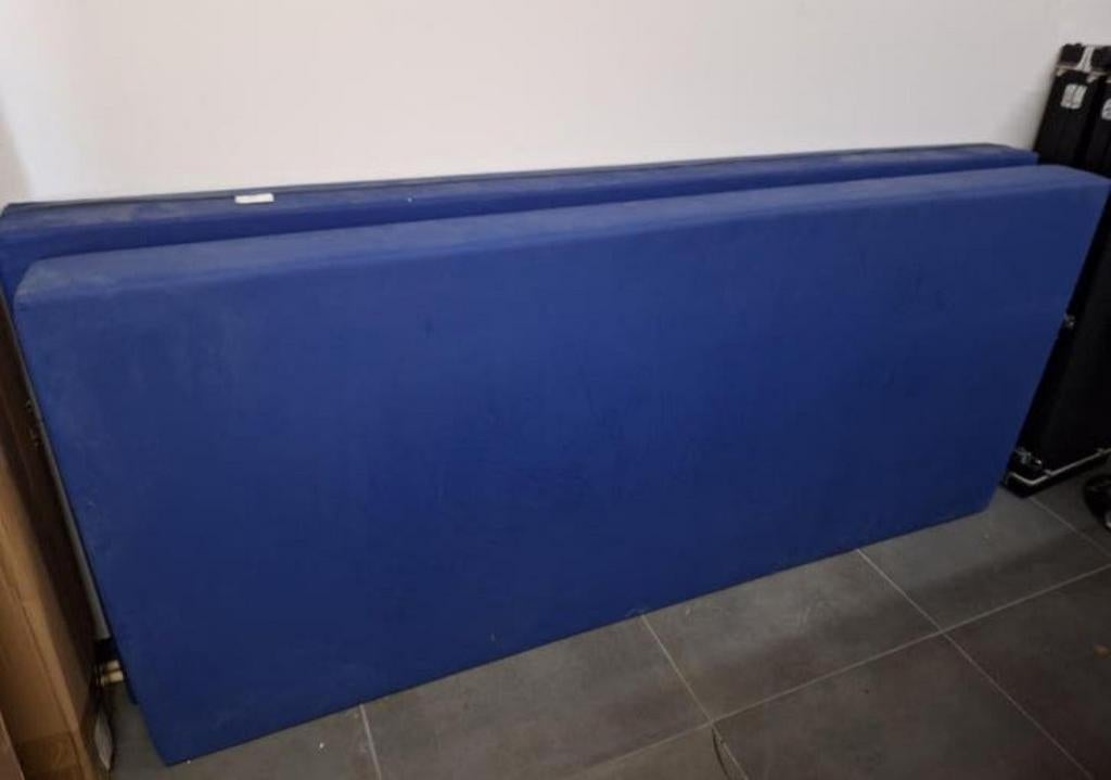 2 zgan zorgmatrassen 90x200x14 cm - Deron, Ophalen of Verzenden, Zo goed als nieuw, Eenpersoons